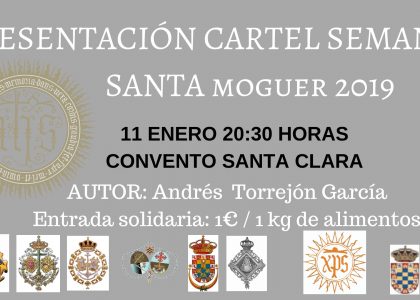 CARTEL ACTO PRESENTACIÓN CARTEL SEMANA SANTA 2019